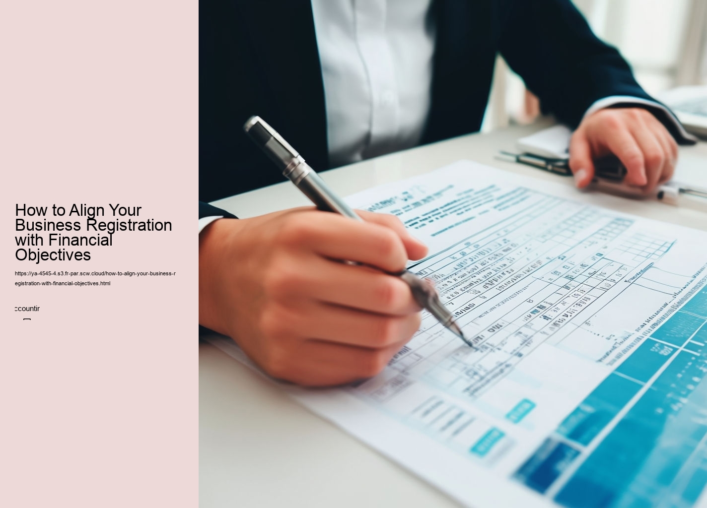 How to Align Your Business Registration with Financial Objectives