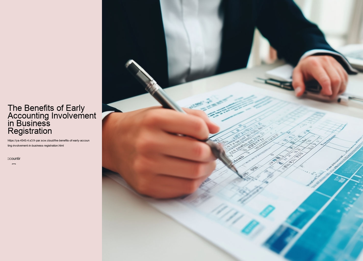 The Benefits of Early Accounting Involvement in Business Registration